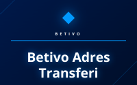 Betivo adres transferi işlemini gösteren bir akıllı telefon ekranı