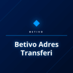 Betivo adres transferi işlemini gösteren bir akıllı telefon ekranı