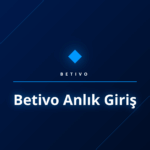 Bir dizüstü bilgisayarda Betivo anlık giriş ekranını gösteren görsel.