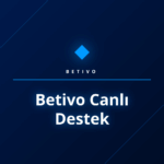 Müşteri temsilcisi ile konuşan bir kullanıcı Betivo Canlı Destek alıyor.