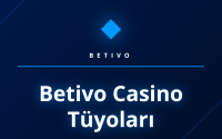 Betivo Casino oyunları oynayan ve kazanma tüyoları arayan bir kişi