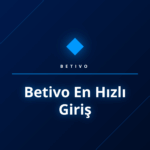 Betivo en hızlı giriş adresi üzerinden platforma erişim sağlayan kullanıcı