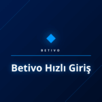 Bir dizüstü bilgisayar ekranında Betivo hızlı giriş sayfası açılmış.