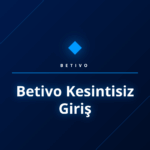 Betivo Kesintisiz Giriş adresine erişim sağlayan bir dizüstü bilgisayar.