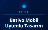 Mobil cihazda Betivo mobil uyumlu tasarım arayüzünü kullanan kullanıcı.