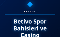 Betivo Spor Bahisleri ve Casino sitesinin arayüzü ve oyun seçenekleri