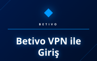 Bir dizüstü bilgisayar ekranında Betivo VPN ile giriş arayüzü